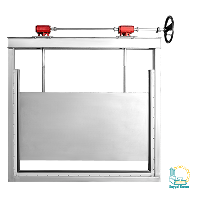 دریچه سه طرف آببند